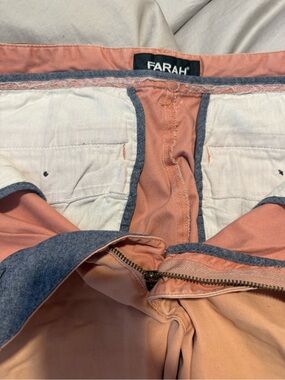 Farah Peach Shorts with Subtle Coral Tone